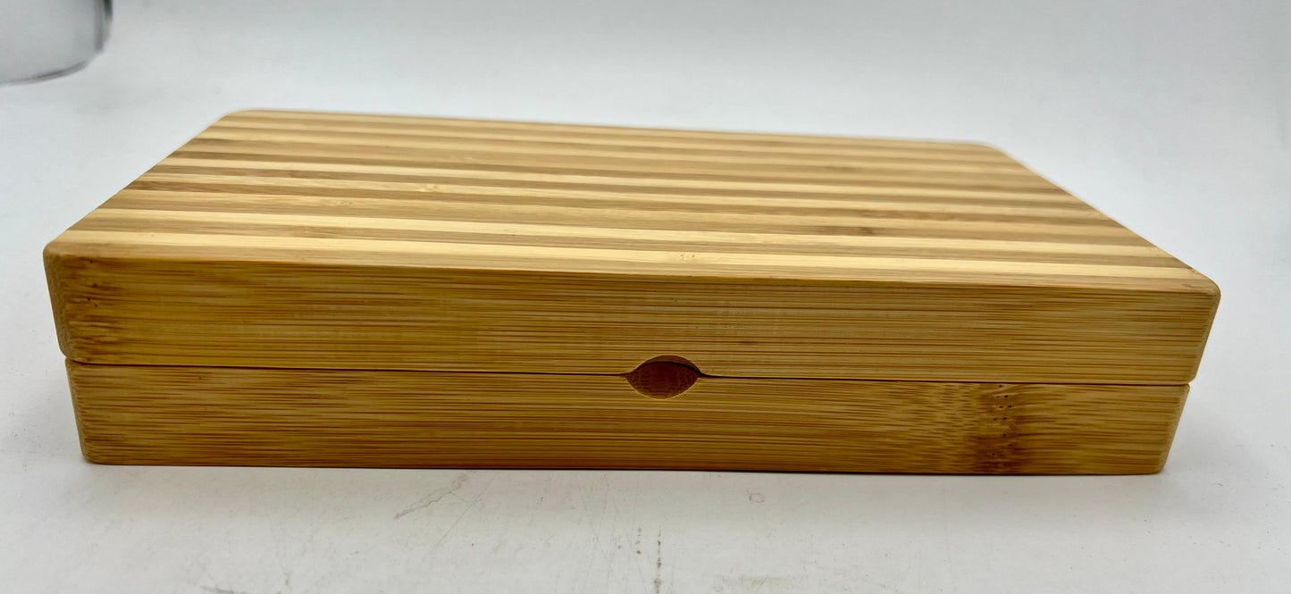 Bamboo Magnetic Rolling Tray