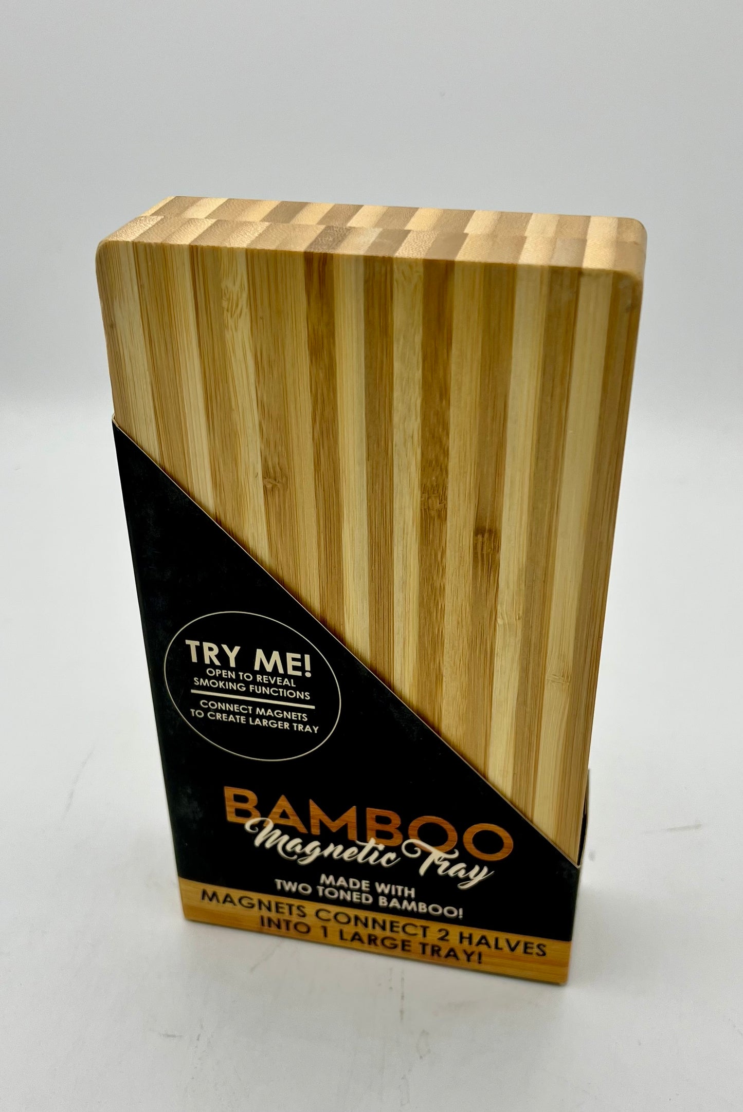 Bamboo Magnetic Rolling Tray