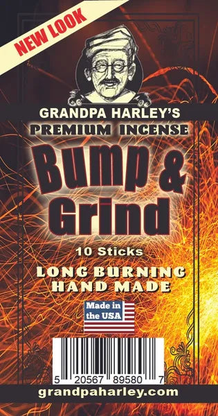 Bump & Grind Premium Hand Dipped Incense Sticks
