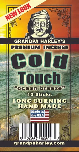 Cold Touch Ocean Breeze Premium Hand Dipped Incense Sticks