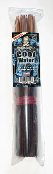 Cool Water Premium Hand Dipped Incense Sticks