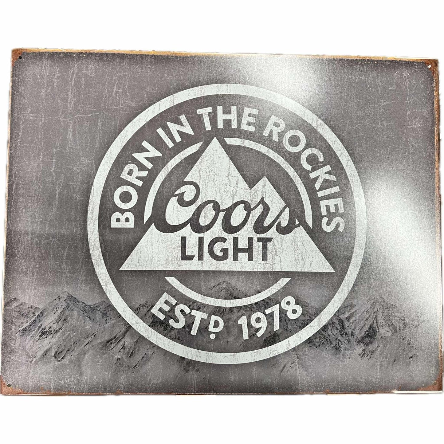 Metal Sign - American Sign Coors Light 12.5" 16