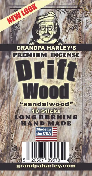 Drift Wood Sandalwood Premium Hand Dipped Incense Sticks