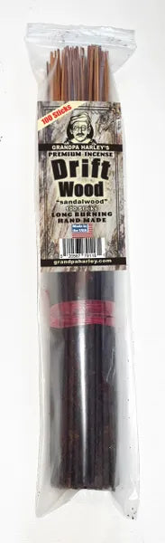 Drift Wood Sandalwood Premium Hand Dipped Incense Sticks