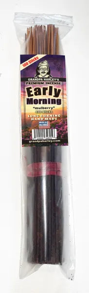 Early Morning Mulberry Premium Hand Dipped Incense Sticks