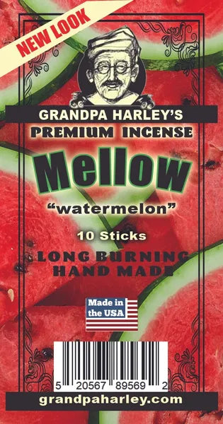 Mellow Watermelon Premium Hand Dipped Incense Sticks