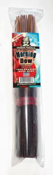 Morning Dew Tea Rose Premium Hand Dipped Incense Sticks