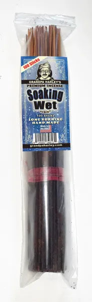 Soaking Wet Rain Premium Hand Dipped Incense Sticks