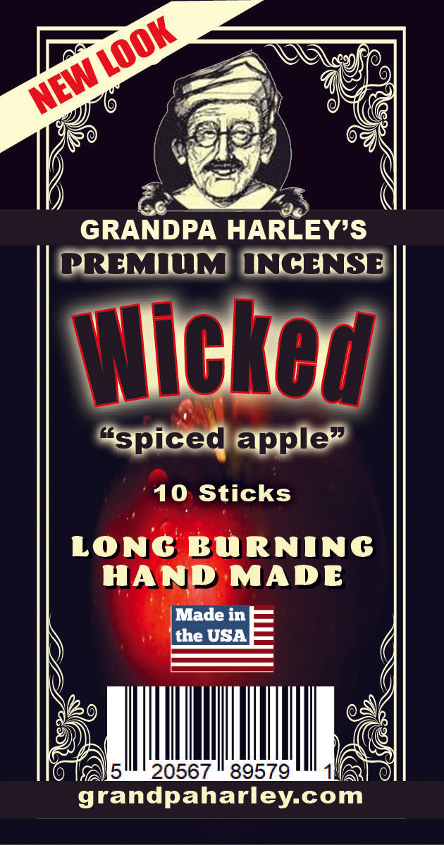 Wicked Spiced Apple Premium Hand Dipped Incense Sticks