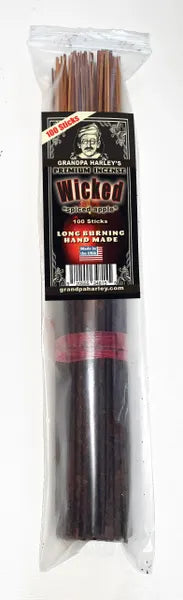 Wicked Spiced Apple Premium Hand Dipped Incense Sticks