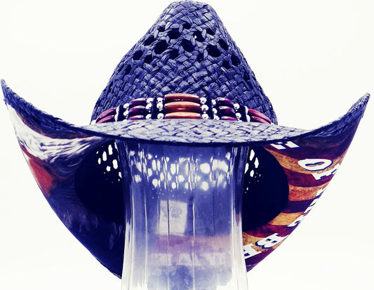Straw Cowboy Hat - Home Of The Brave