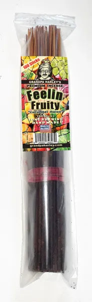 Feelin Fruity Cucumber Melon Premium Hand Dipped Incense Sticks