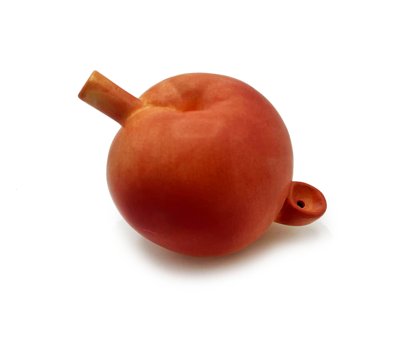 Ceramic Peach Novelty Relaxation Device