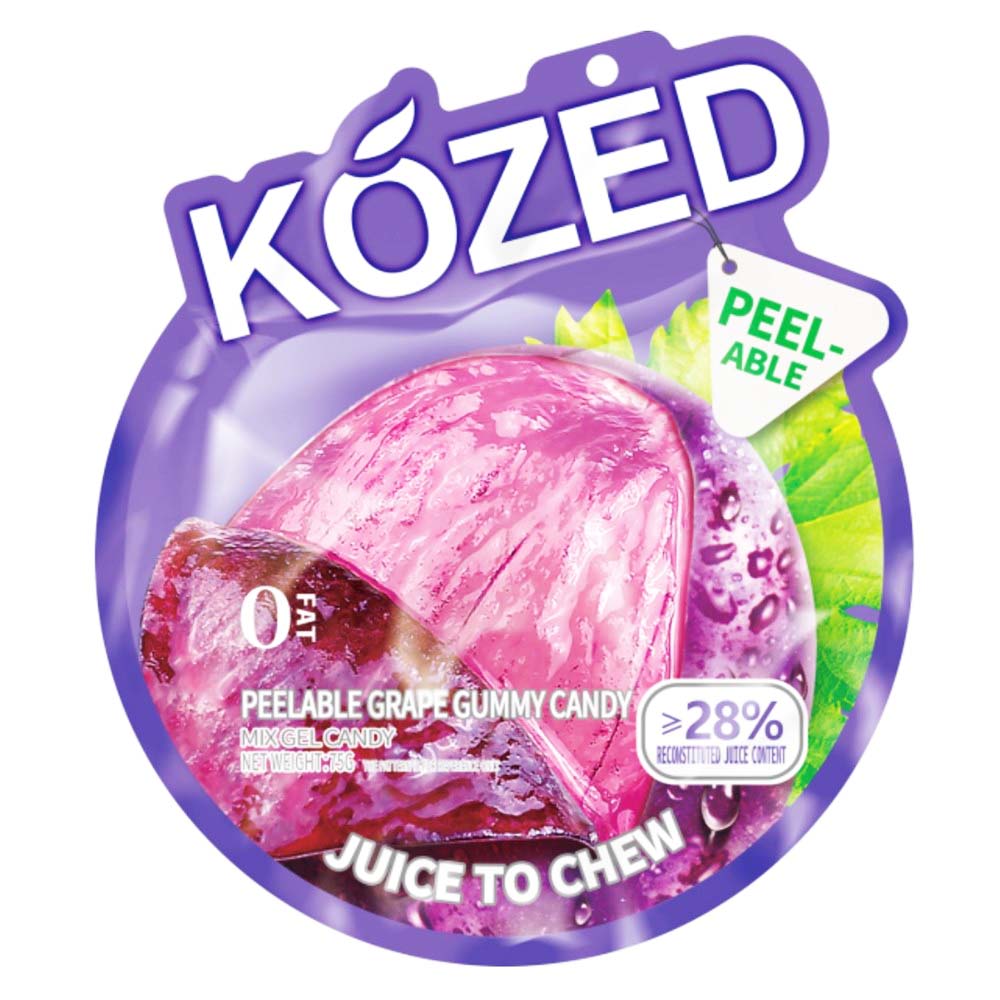 Kozéd Peel-Able Gummy Candy - Individual Flavors
