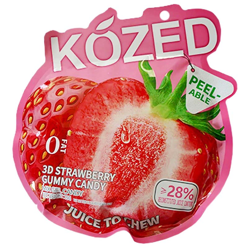 Kozéd Peel-Able Gummy Candy - Individual Flavors