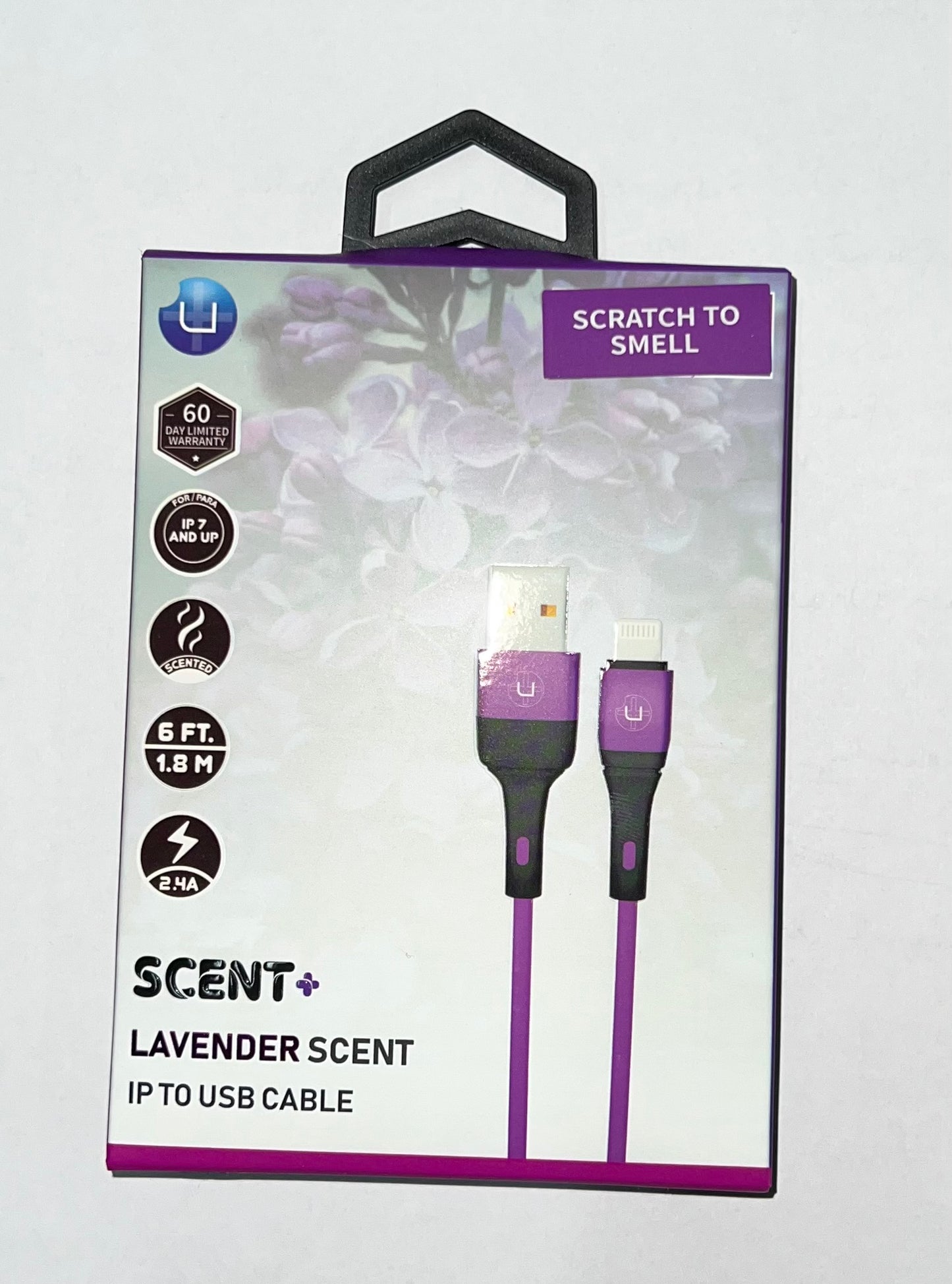 6ft - Strong Scented Cell Phone Cord for iPhone & USB to USBC