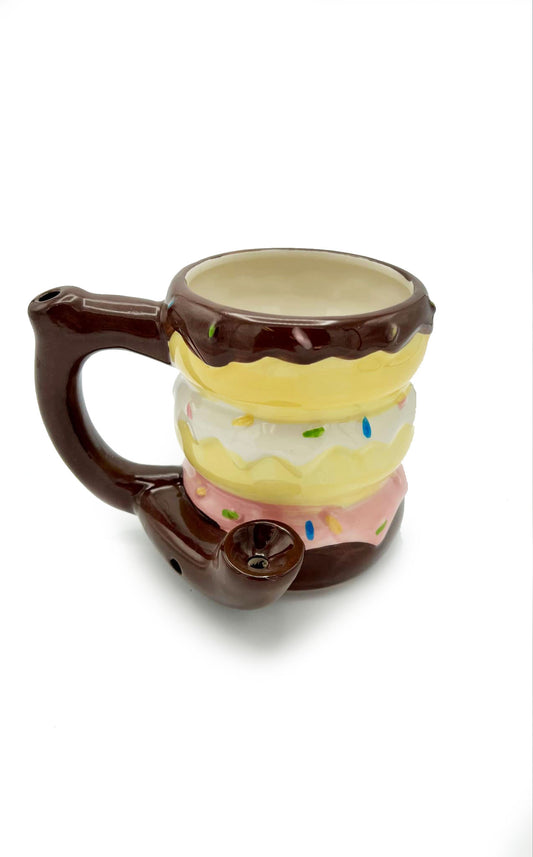 Ceramic Donut Mug & Relaxation Device