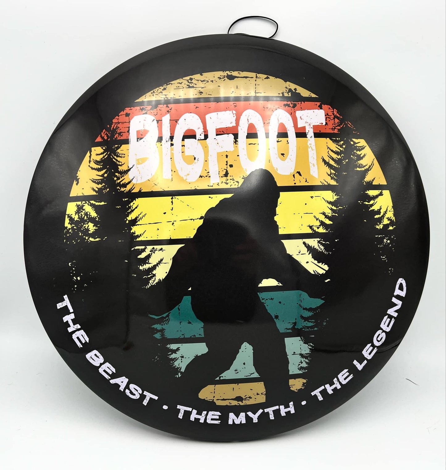 Bigfoot The Beast-The Myth-The Legend Garage Dome Sign