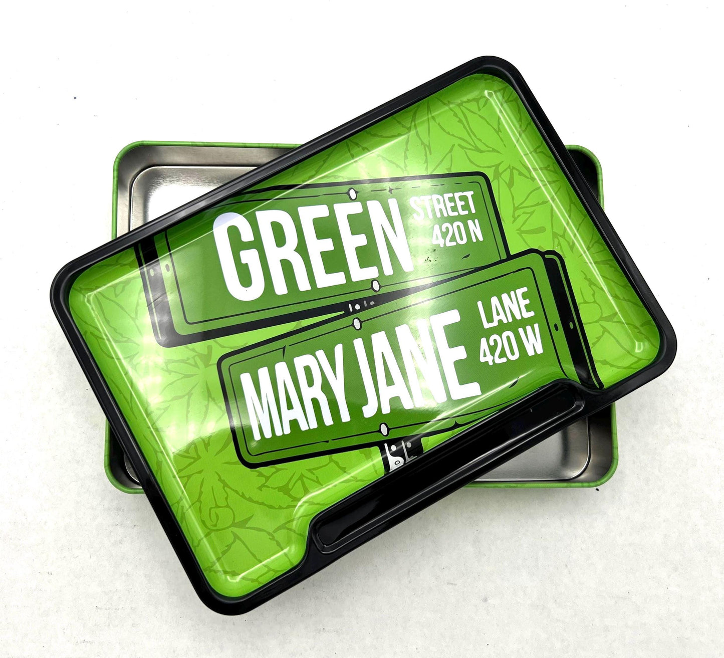 Green Steet and Mary Jane LN Herbal Tray