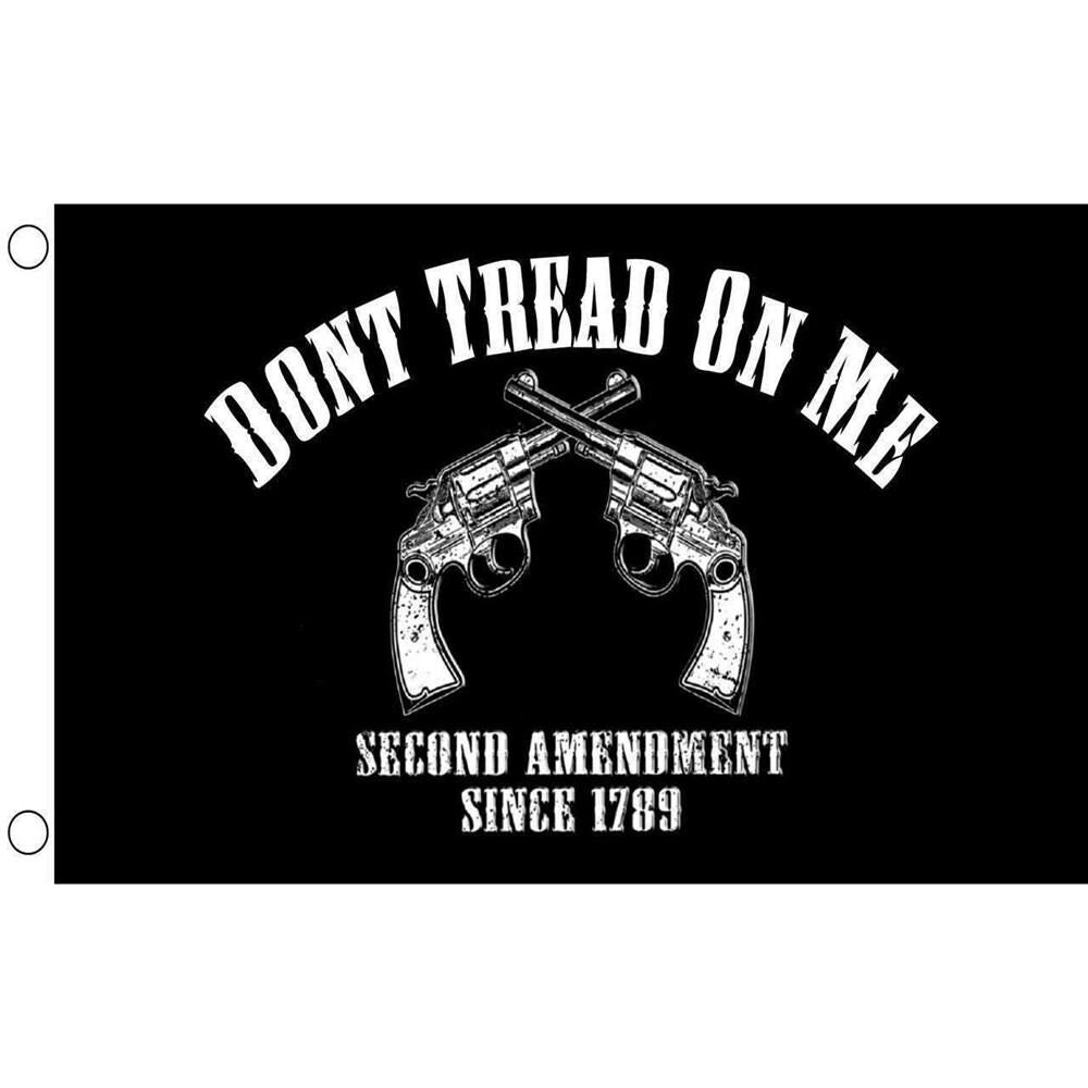 Don't Tread On Me - Second Amendment Flag 3x5 FT