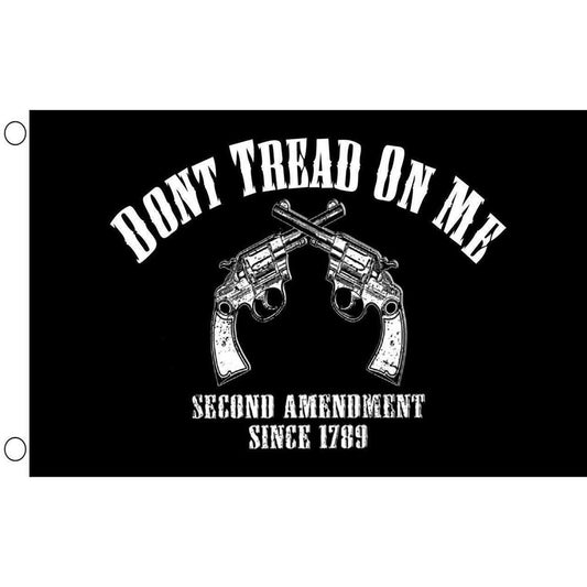 Don't Tread On Me - Second Amendment Flag 3x5 FT