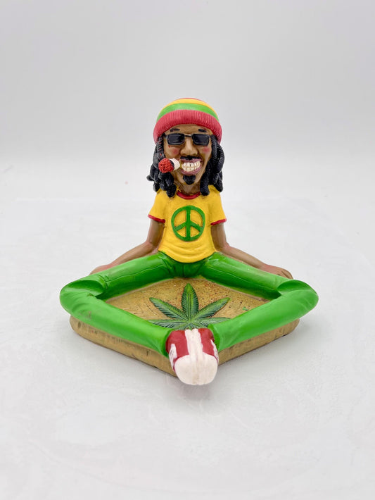 Jamaican Stretching Ashtray