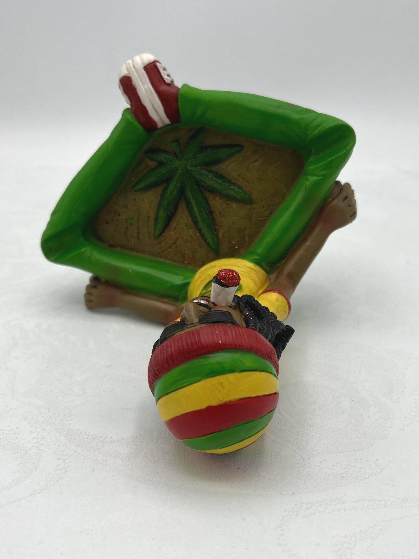 Jamaican Stretching Ashtray