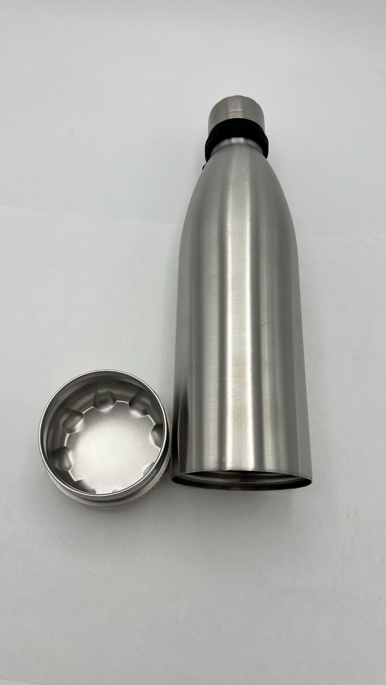 18oz Stainless Steel Flask & Safe