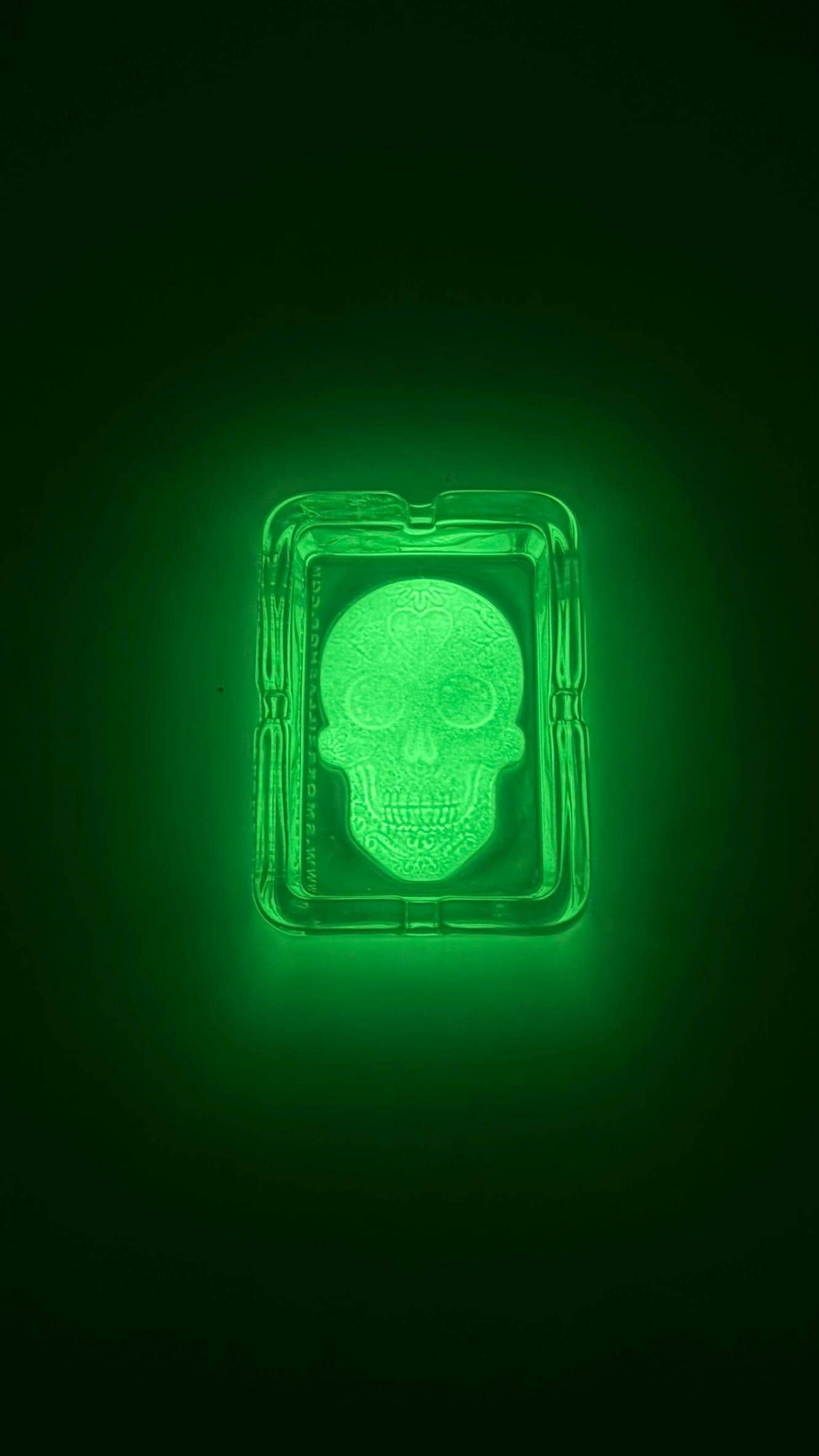 Glow in the Dark Skull Ashtray