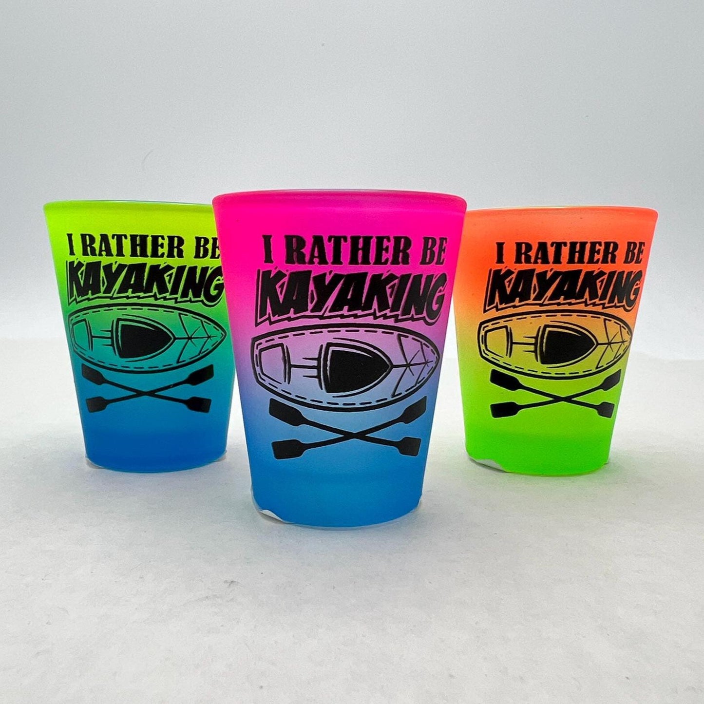 Neon Shot Glasses 2oz (3CT)