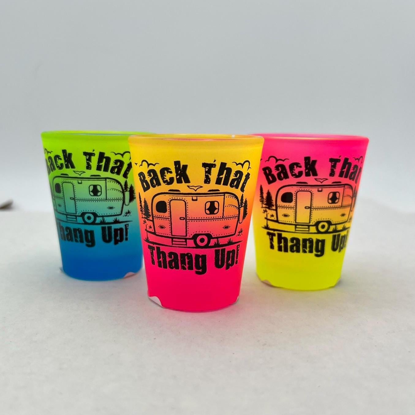 Neon Shot Glasses 2oz (3CT)