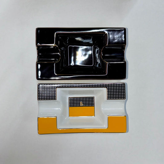 Dual-Rest Cigar Ashtray