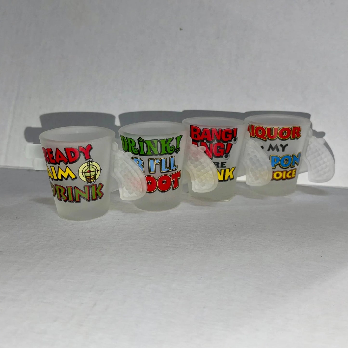 Pistol Shot Glasses - 3ct