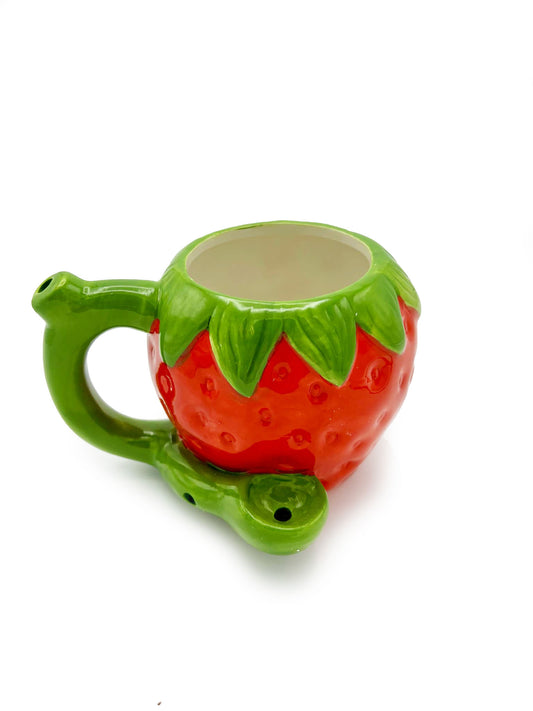 Ceramic Strawberry Mug & Relaxation Device